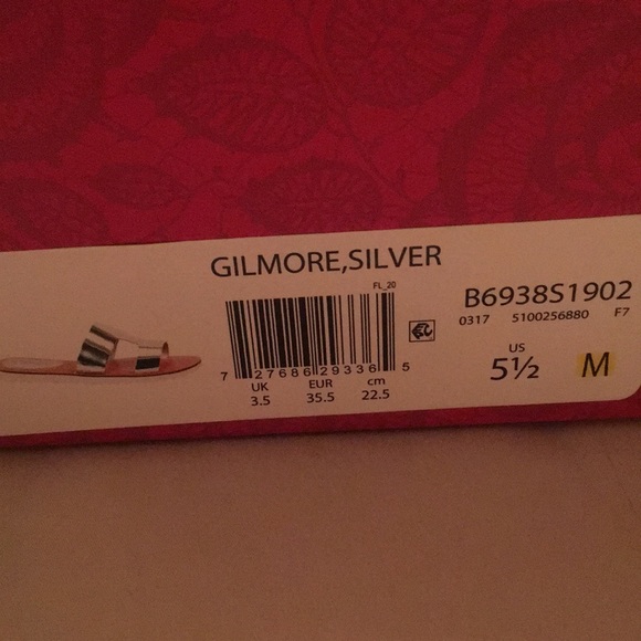 New in Box! Silver sandals - Picture 2 of 2